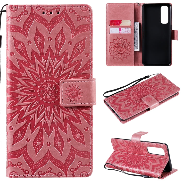 Custodia portafoglio in pelle con slot carte per OPPO Reno4 Pro