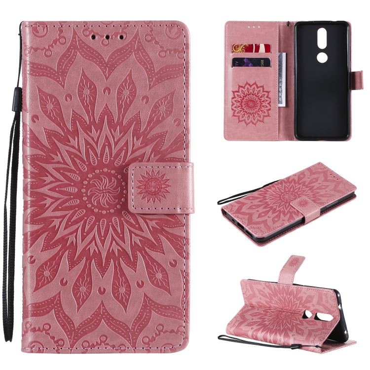 Custodia portafoglio in pelle con slot carte per Nokia 2.4
