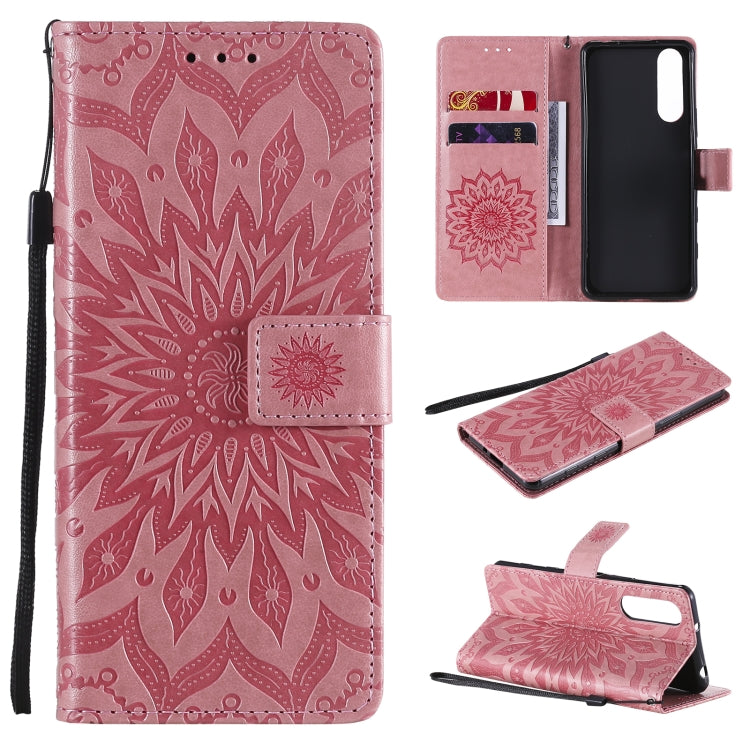Custodia portafoglio in pelle con slot carte per Sony Xperia 5 II