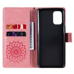 Custodia portafoglio in pelle con slot carte per OnePlus 8T
