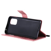 Custodia in pelle a ribalta orizzontale con motivo a rilievo solare con slot per schede e supporto, portafoglio e cordino, For OnePlus 8T