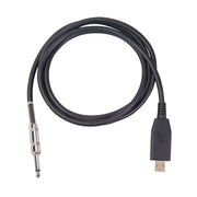Cavo USB a jack 6,35 mm per chitarra elettrica 2-3 metri