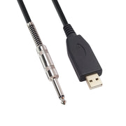 Cavo USB a jack 6,35 mm per chitarra elettrica 2-3 metri