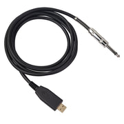 Cavo USB a jack 6,35 mm per chitarra elettrica 2-3 metri