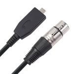Cavo USB-C maschio a XLR femmina per microfono 2m o 3m