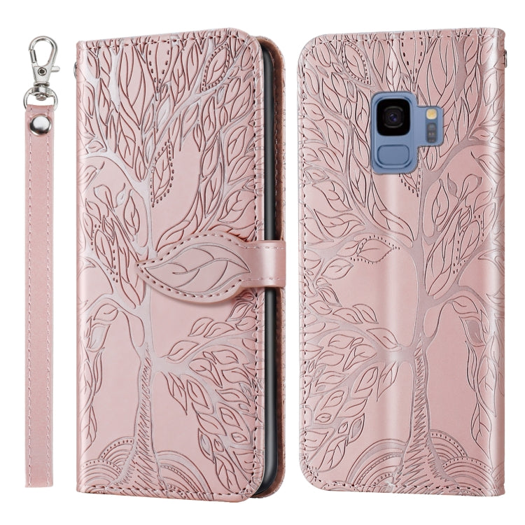 Custodia portafoglio in pelle con slot carte per Galaxy S9