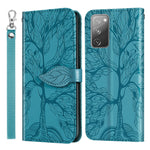 Custodia portafoglio in pelle per Samsung Galaxy S20 FE