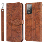 Custodia portafoglio in pelle per Samsung Galaxy S20 FE