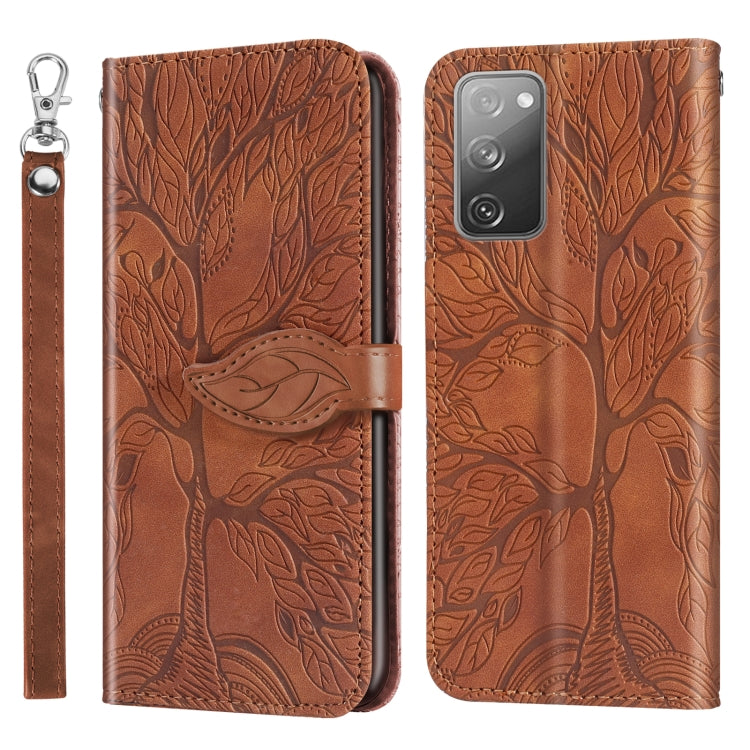 Custodia portafoglio in pelle per Samsung Galaxy S20 FE