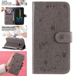 Custodia portafoglio in pelle per Samsung Galaxy