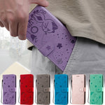 Custodia portafoglio in pelle per Samsung Galaxy