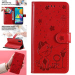 Custodia portafoglio in pelle per Samsung Galaxy
