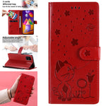 Custodia portafoglio in pelle per Samsung Galaxy