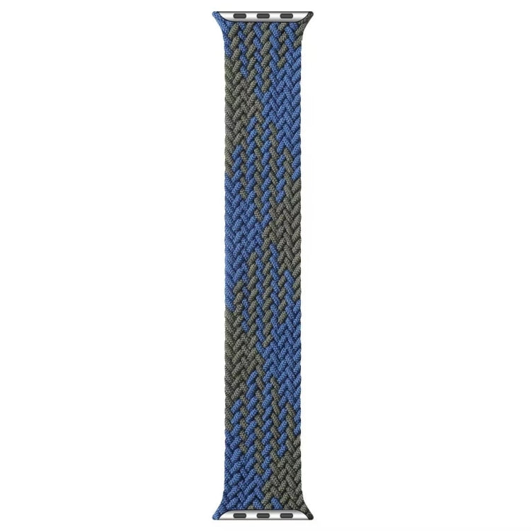 Cinturini di ricambio per cinturino singolo intrecciato in nylon di colore misto per Apple Watch Series 6 e SE e 5 e 4 40 mm / 3 e 2 e 1 38 mm, S, M, L