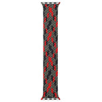 Cinturini di ricambio per cinturino singolo intrecciato in nylon di colore misto per Apple Watch Series 6 e SE e 5 e 4 40 mm / 3 e 2 e 1 38 mm, S, M, L