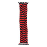 Cinturini di ricambio per cinturino singolo intrecciato in nylon di colore misto per Apple Watch Series 6 e SE e 5 e 4 40 mm / 3 e 2 e 1 38 mm, S, M, L