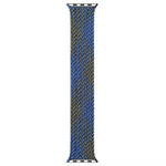 Cinturini di ricambio per cinturino singolo intrecciato in nylon di colore misto per Apple Watch Series 6 e SE e 5 e 4 44 mm / 3 e 2 e 1 42 mm, S, M, L