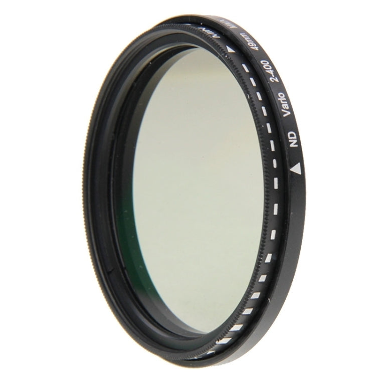 Filtro variabile regolabile a densità neutra ND Fader, filtro da ND2 a ND400, 37mm, 40.5mm, 43mm, 46mm, 55mm, 86mm, 95mm, 105mm