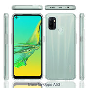 TPU antiurto antigraffio + custodia protettiva in acrilico, For Xiaomi Mi 10T Lite, For OPPO A53
