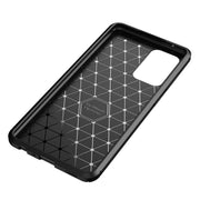 Custodia TPU con trama fibra di carbonio per Samsung Galaxy A52 5