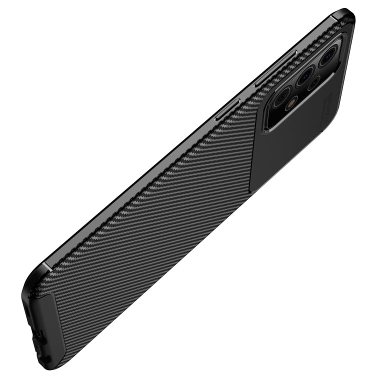 Custodia TPU con trama fibra di carbonio per Samsung Galaxy A52 5