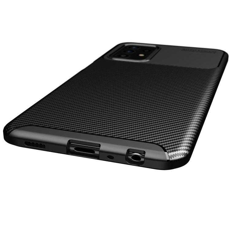 Custodia TPU con trama fibra di carbonio per Samsung Galaxy A52 5