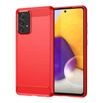 Custodia TPU effetto fibra di carbonio per Samsung Galaxy A52 5G
