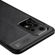 Custodia TPU con texture Litchi per Samsung Galaxy A52 5G