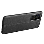 Custodia TPU con texture Litchi per Samsung Galaxy A52 5G
