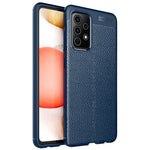Custodia TPU con texture Litchi per Samsung Galaxy A52 5G