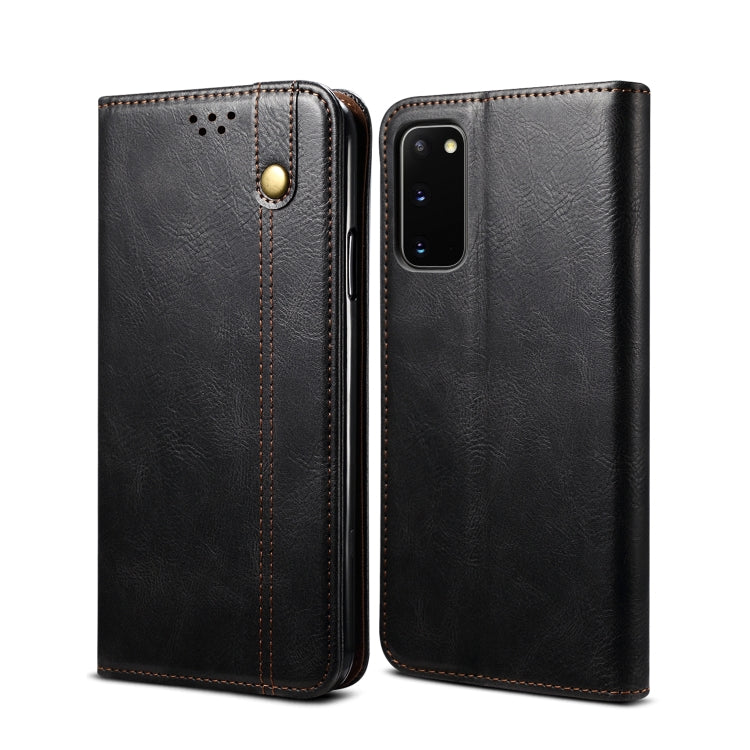 Custodia portafoglio in pelle con slot carte per Galaxy S20