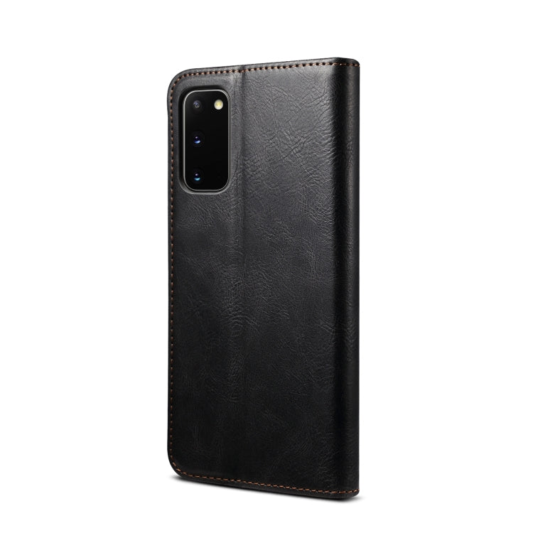 Custodia portafoglio in pelle con slot carte per Galaxy S20