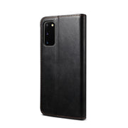 Custodia portafoglio in pelle con slot carte per Galaxy S20