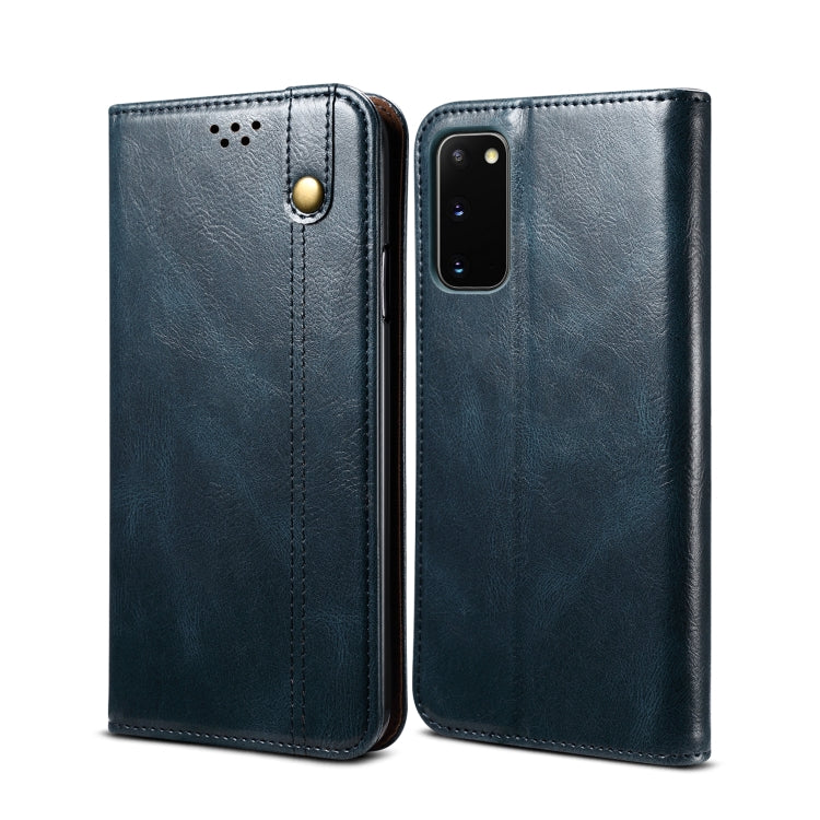 Custodia portafoglio in pelle con slot carte per Galaxy S20