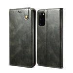 Custodia portafoglio in pelle con slot carte per Galaxy S20
