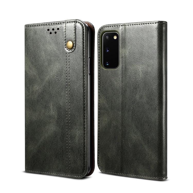 Custodia portafoglio in pelle con slot carte per Galaxy S20
