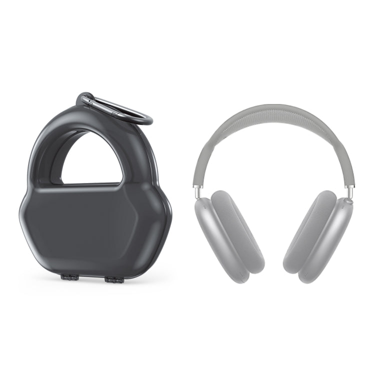 Custodia protettiva per cuffie in PP Jelly Color per AirPods Max, con gancio, PP Black, PP White, PP Blue, PP Green, PP Red