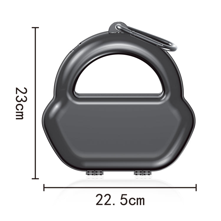 Custodia protettiva in PP per AirPods Max con gancio