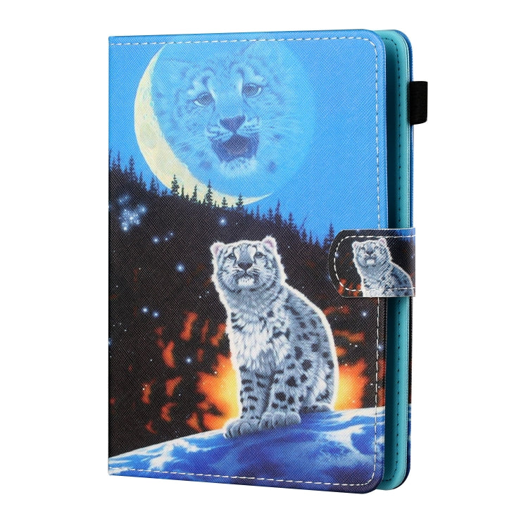 Filo da cucito Custodia in pelle piatta verniciata orizzontale con copri penna e striscia antiscivolo e slot per schede e supporto, For 7 inch Tablet PC Universal, For 8 inch Tablet PC Universal