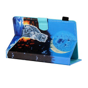 Filo da cucito Custodia in pelle piatta verniciata orizzontale con copri penna e striscia antiscivolo e slot per schede e supporto, For 7 inch Tablet PC Universal, For 8 inch Tablet PC Universal