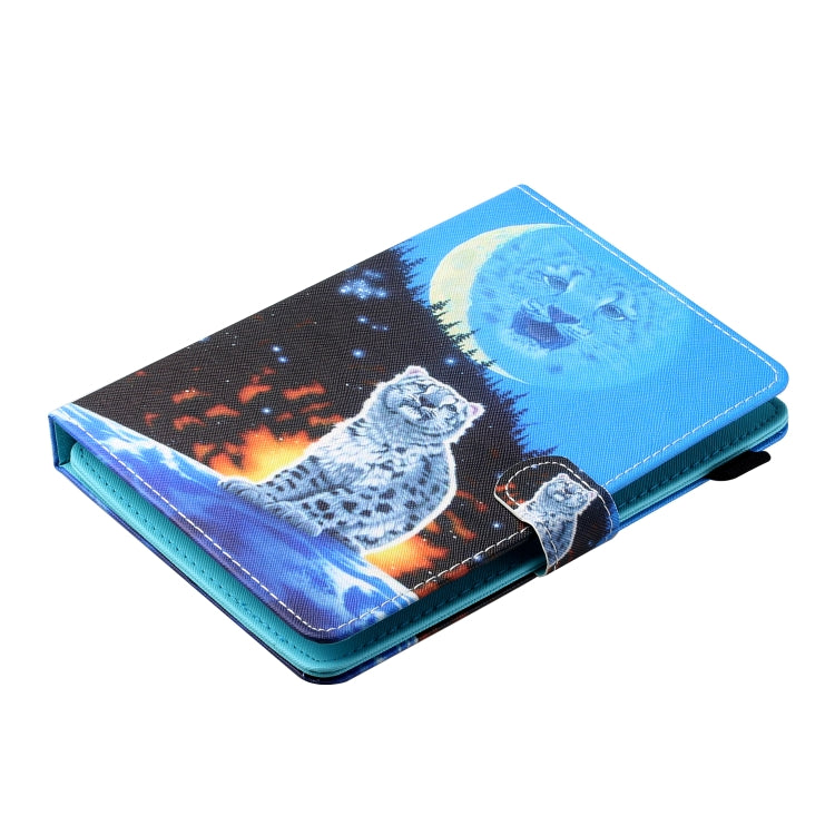 Filo da cucito Custodia in pelle piatta verniciata orizzontale con copri penna e striscia antiscivolo e slot per schede e supporto, For 7 inch Tablet PC Universal, For 8 inch Tablet PC Universal
