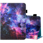 Filo da cucito Custodia in pelle piatta verniciata orizzontale con copri penna e striscia antiscivolo e slot per schede e supporto, For 7 inch Tablet PC Universal, For 8 inch Tablet PC Universal