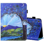 Filo da cucito Custodia in pelle piatta verniciata orizzontale con copri penna e striscia antiscivolo e slot per schede e supporto, For Amazon Kindle Fire 7 2019 / 2017 / 2015, For Samsung Galaxy Tab A 10.1 (2019) T510 / T515