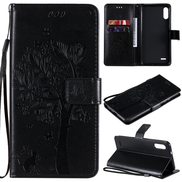 Custodia portafoglio in pelle sintetica per LG K22