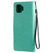 Custodia in pelle sintetica a vibrazione orizzontale con motivo ad albero e gatto con supporto e fessure per carte, portafoglio e cordino, For OPPO F17 Pro / Reno4 Lite, For Nokia 3.4