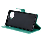Custodia in pelle sintetica a vibrazione orizzontale con motivo ad albero e gatto con supporto e fessure per carte, portafoglio e cordino, For OPPO F17 Pro / Reno4 Lite, For Nokia 3.4