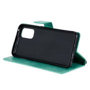 Custodia in pelle sintetica a vibrazione orizzontale con motivo ad albero e gatto con supporto e fessure per carte, portafoglio e cordino, For OPPO Realme 7 Pro, For Sony Xperia5 II