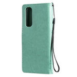 Custodia portafoglio in pelle sintetica per OPPO Reno4 Pro