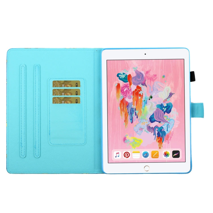 Custodia in pelle con slot carte per iPad Air 2 e iPad 9.7