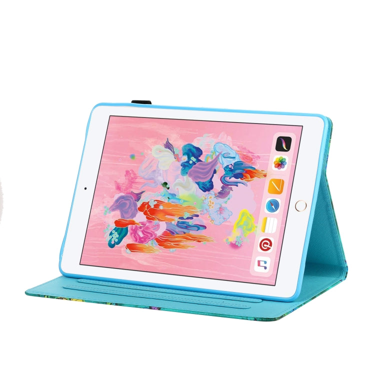 Custodia in pelle con slot carte per iPad Air 2 e iPad 9.7